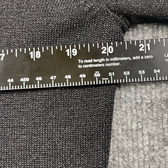 Style & Co. Collection Cardigan Sweater Womens MP Medium Petite Black Sparkly - Picture 6 of 9